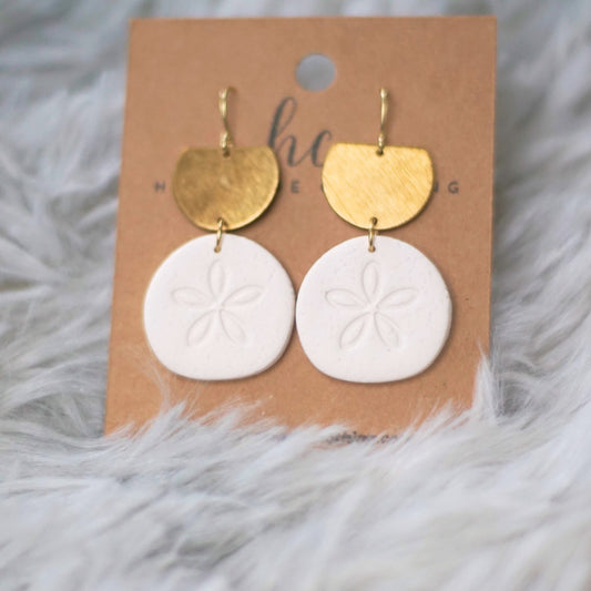 The Sand Dollars Earrings