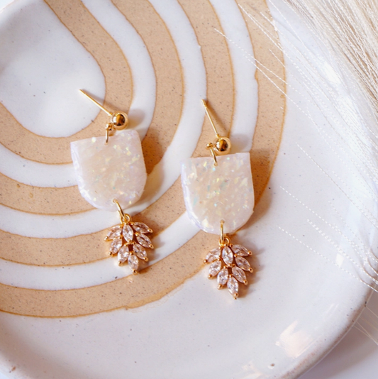 The Drop Zirconia Earrings