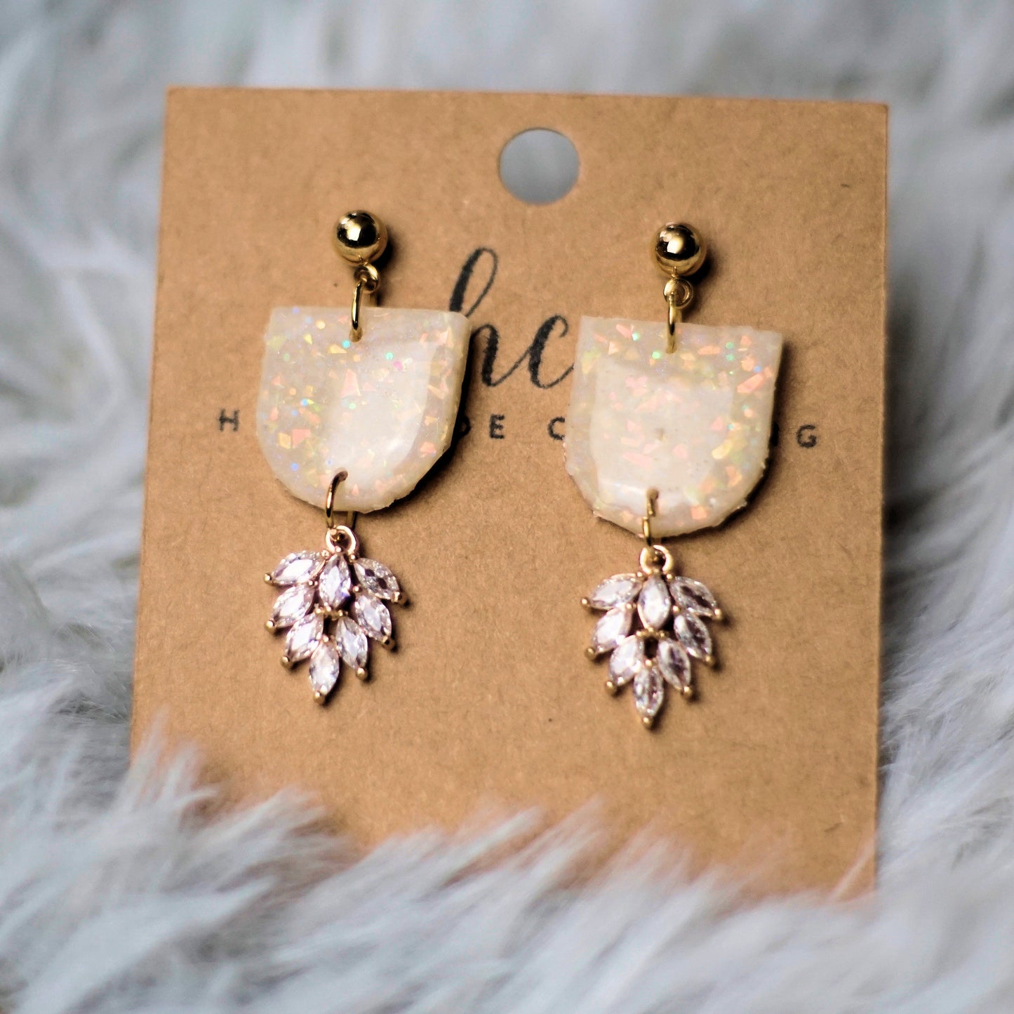 The Drop Zirconia Earrings