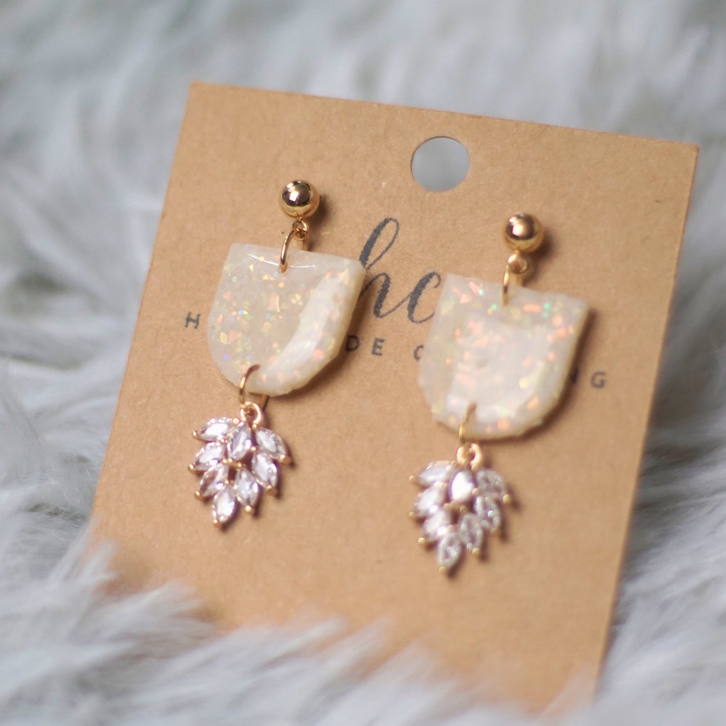 The Drop Zirconia Earrings