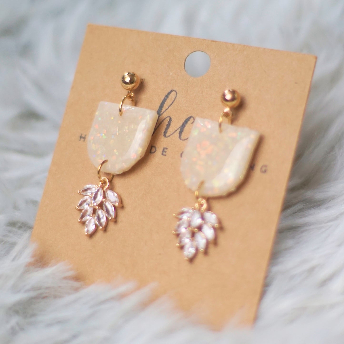 The Drop Zirconia Earrings