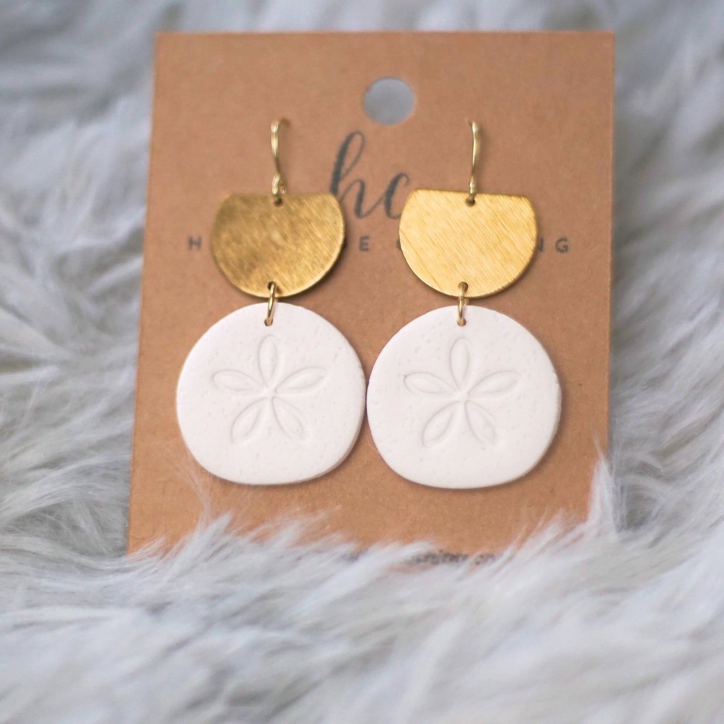 The Sand Dollars Earrings