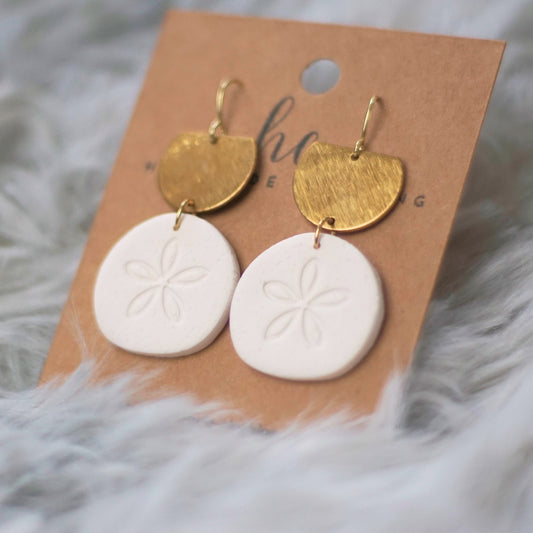 The Sand Dollars Earrings