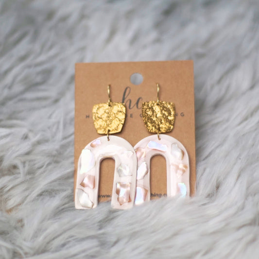 The Shells on Sand Earrings