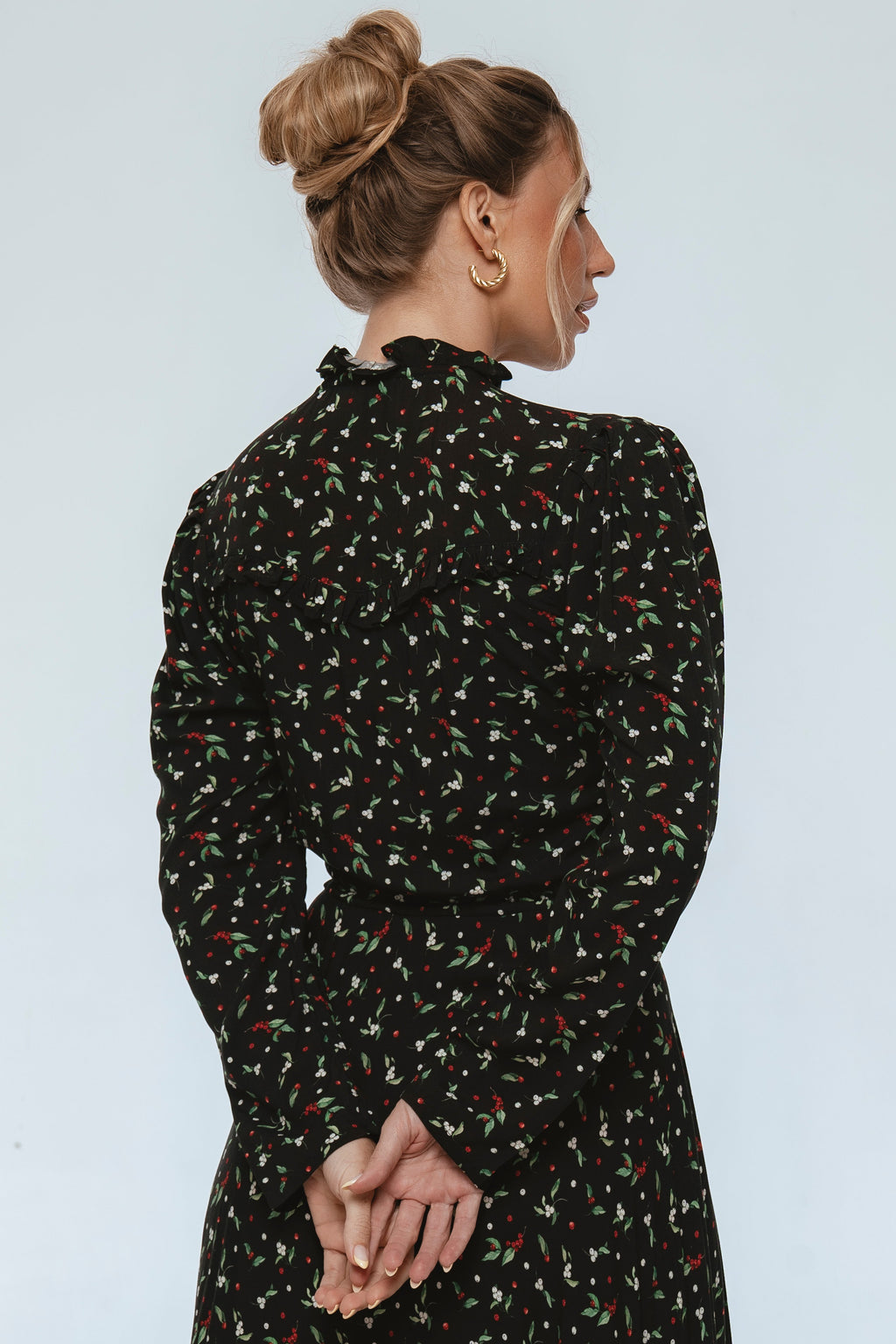 Poeme Long Sleeve Maxi Dress