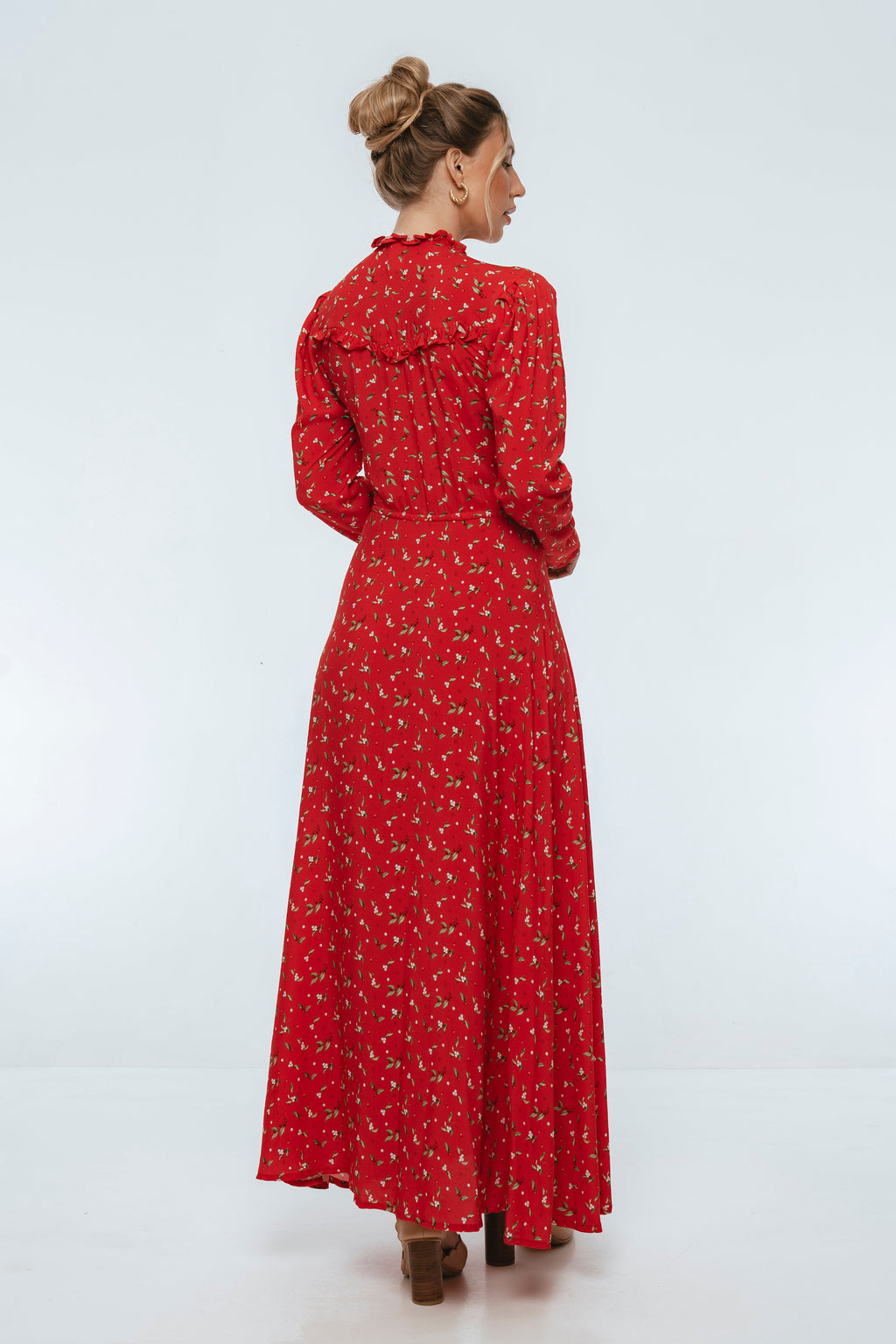 Poeme Long Sleeve Maxi Dress
