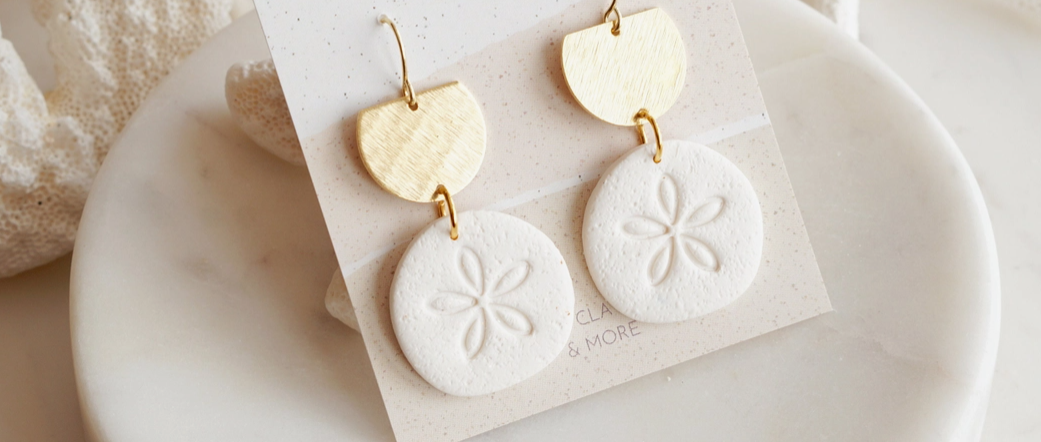 The Sand Dollars Earrings